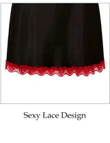 Women Sexy Sleepwear Silk Satin Nightwear Slip Dress Sleeveless Pajamas Nightgown Plus Size Nightwear Comfortable