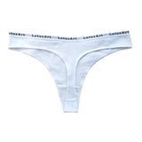 INTIMO SECRETS Women’s Cotton Thong – Sexy Low-Rise G-String Underwear M-XL