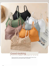 INTIMO SECRETS Breathable Padded Sports Bra – Adjustable Straps, Workout Ready