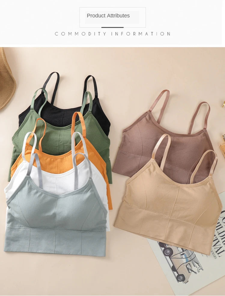 INTIMO SECRETS Breathable Padded Sports Bra – Adjustable Straps, Workout Ready