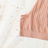 INTIMO SECRETS 3-Piece Push-Up Bra Set – Deep V, Low Back, Seamless Solid Color