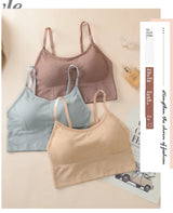 INTIMO SECRETS Breathable Padded Sports Bra – Adjustable Straps, Workout Ready