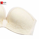 INTIMO SECRETS Women’s Strapless Sexy Bra – Invisible Seamless Push-Up Wireless Bralette for Wedding Dress