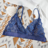 1 Pcs Sexy Bra For Woman Lace Thin Underwear Female Unlined Transparent Bras For Women Lace Sexy Lingerie Bralette 2022