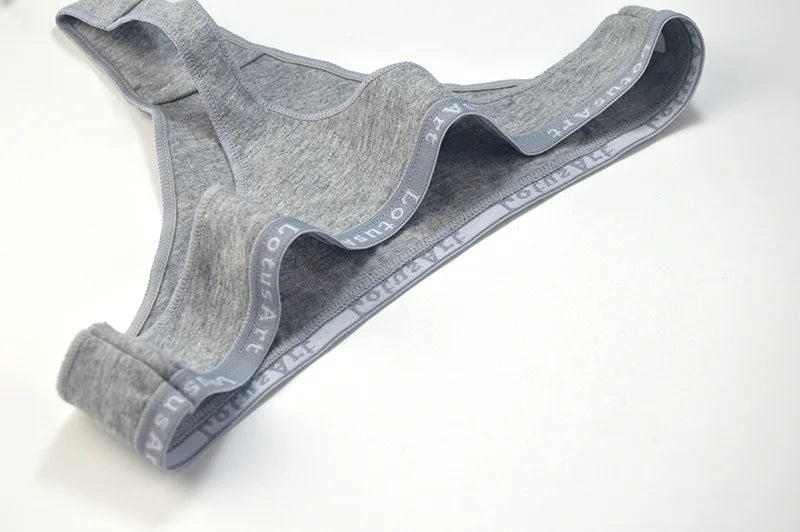 INTIMO SECRETS Women’s Cotton Thong – Sexy Low-Rise G-String Underwear M-XL