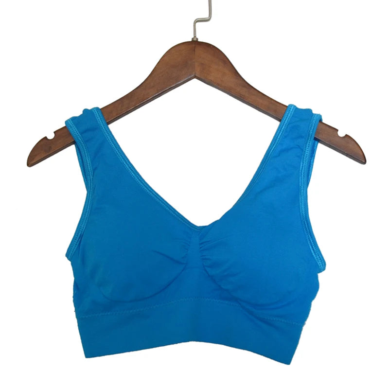 INTIMO SECRETS Women’s Plus-Size Seamless Push-Up Bra – 3PCS Wireless Fitness Set