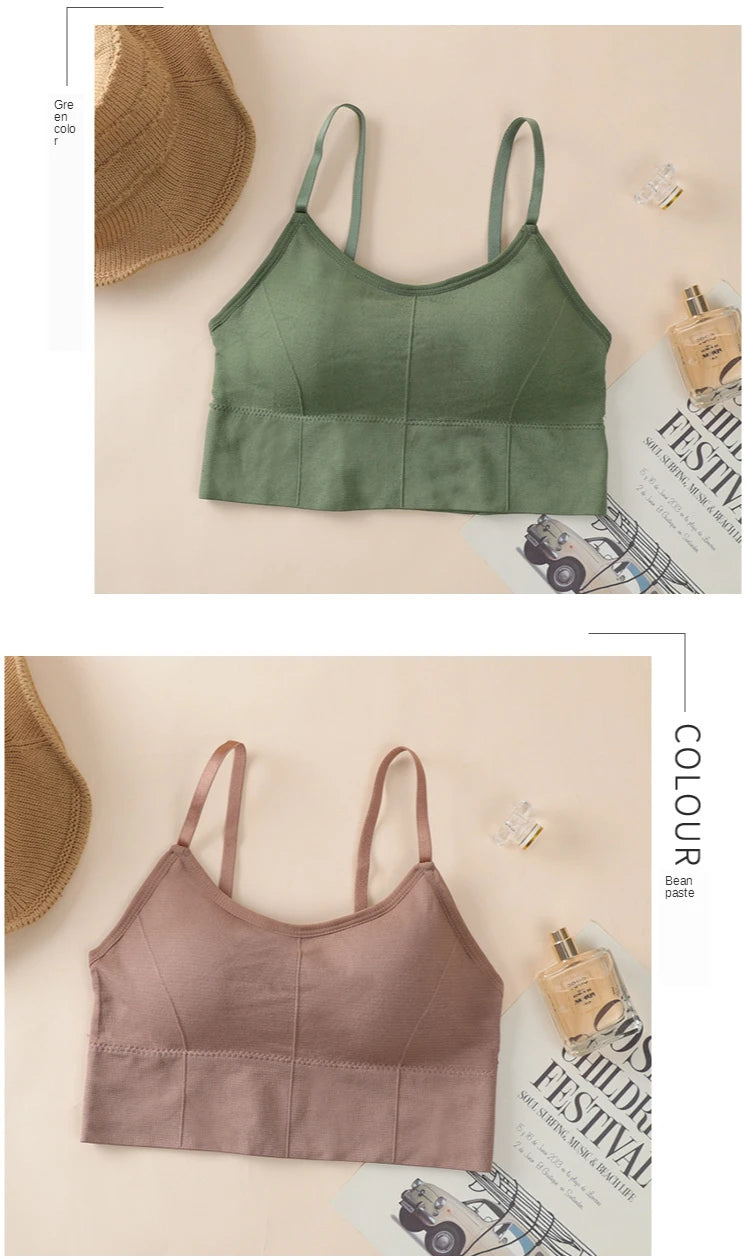 INTIMO SECRETS Breathable Padded Sports Bra – Adjustable Straps, Workout Ready