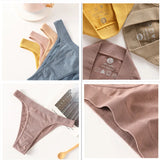 INTIMO SECRETS 2-Pack Brazilian G-String Set – Seamless High-Leg Thong with 100% Cotton Gusset & Sporty Wide Waistband