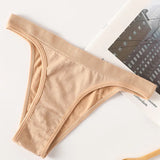 INTIMO SECRETS 2-Pack Brazilian G-String Set – Seamless High-Leg Thong with 100% Cotton Gusset & Sporty Wide Waistband