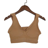 INTIMO SECRETS Women’s Plus-Size Seamless Push-Up Bra – 3PCS Wireless Fitness Set