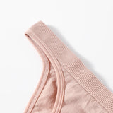 INTIMO SECRETS 2-Pack Brazilian G-String Set – Seamless High-Leg Thong with 100% Cotton Gusset & Sporty Wide Waistband