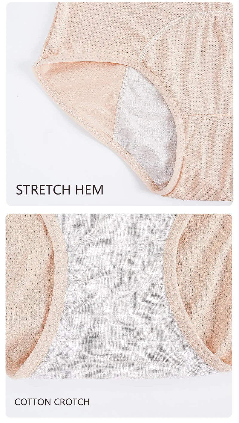 INTIMO SECRETS Leak-Proof Period Underwear – 3PCS Plus Size Women