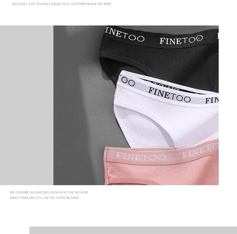 INTIMO SECRETS 2PCS Cotton Thongs – Sexy Cross-Strap G-String Underwear for Women