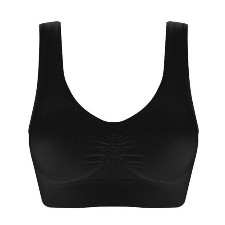 INTIMO SECRETS Wireless Sports Bra – Comfortable Gym & Running Top