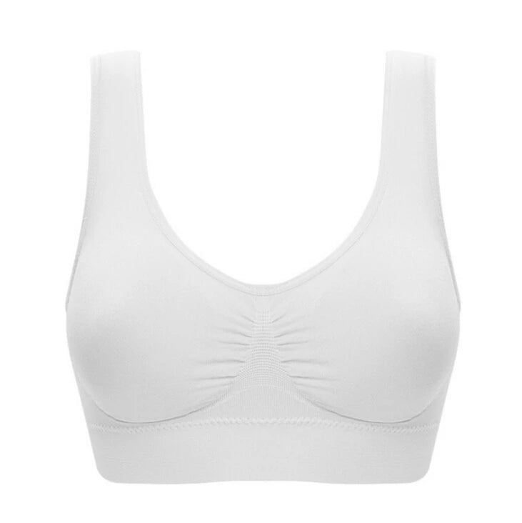 INTIMO SECRETS Wireless Sports Bra – Comfortable Gym & Running Top