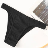 INTIMO SECRETS 2-Pack Brazilian G-String Set – Seamless High-Leg Thong with 100% Cotton Gusset & Sporty Wide Waistband