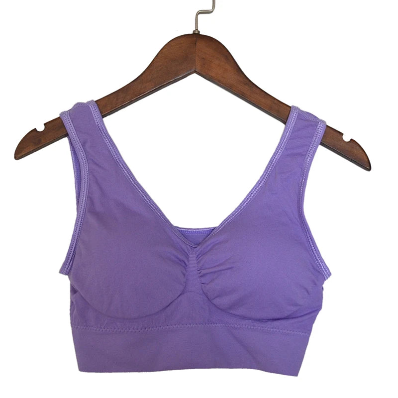 INTIMO SECRETS Women’s Plus-Size Seamless Push-Up Bra – 3PCS Wireless Fitness Set