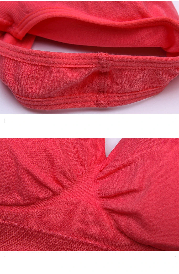 INTIMO SECRETS Wireless Sports Bra – Comfortable Gym & Running Top