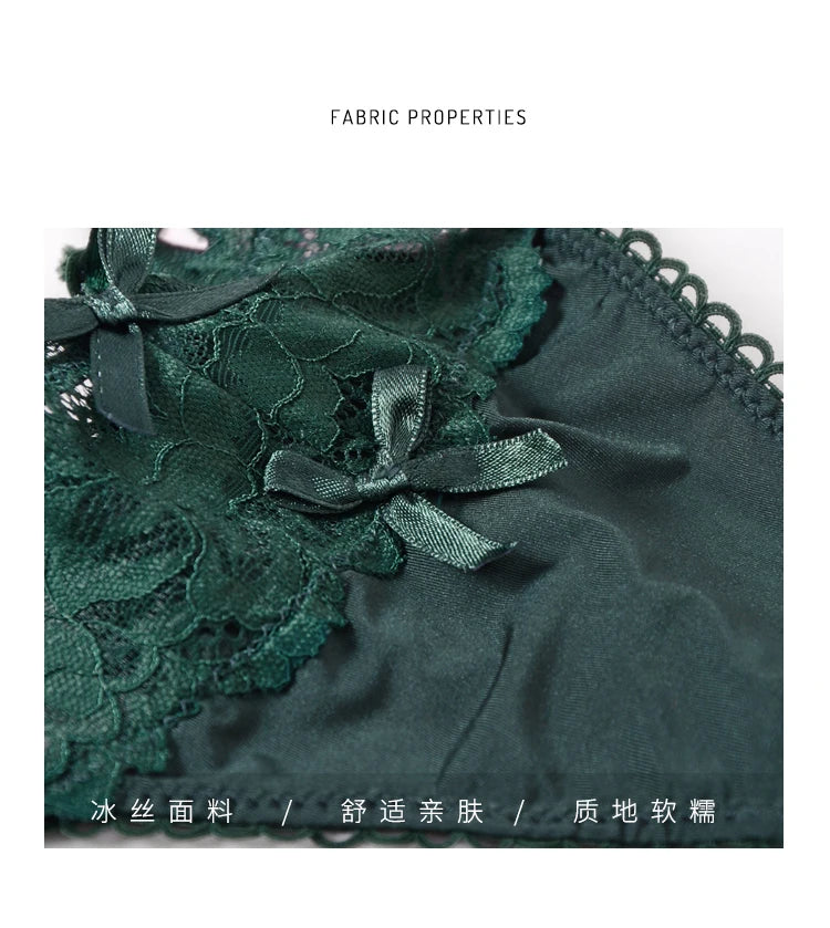 INTIMO SECRETS Women’s Sexy Lace Thong – Low-Waist G-String, Breathable Embroidered Panties