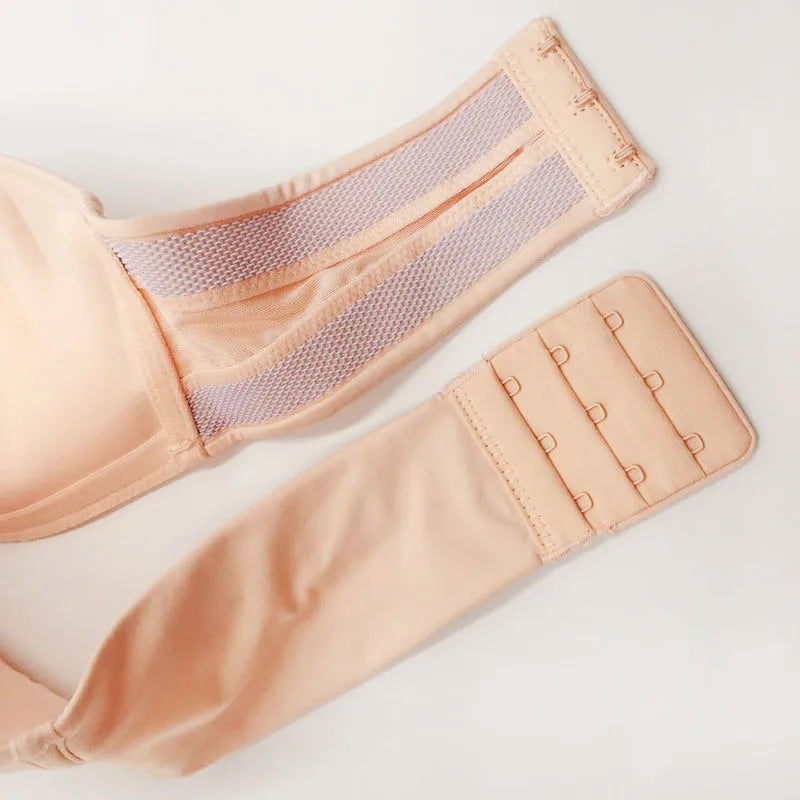 INTIMO SECRETS Women’s Strapless Sexy Bra – Invisible Seamless Push-Up Wireless Bralette for Wedding Dress