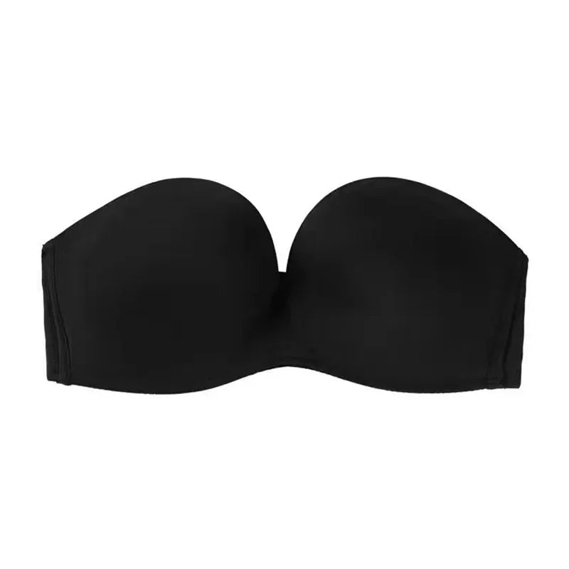 INTIMO SECRETS Women’s Strapless Sexy Bra – Invisible Seamless Push-Up Wireless Bralette for Wedding Dress