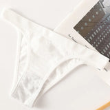 INTIMO SECRETS 2-Pack Brazilian G-String Set – Seamless High-Leg Thong with 100% Cotton Gusset & Sporty Wide Waistband