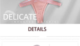 INTIMO SECRETS 2PCS Cotton Thongs – Sexy Cross-Strap G-String Underwear for Women