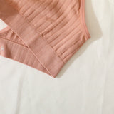 INTIMO SECRETS 3-Piece Push-Up Bra Set – Deep V, Low Back, Seamless Solid Color