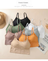 INTIMO SECRETS Breathable Padded Sports Bra – Adjustable Straps, Workout Ready