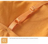 INTIMO SECRETS Breathable Padded Sports Bra – Adjustable Straps, Workout Ready