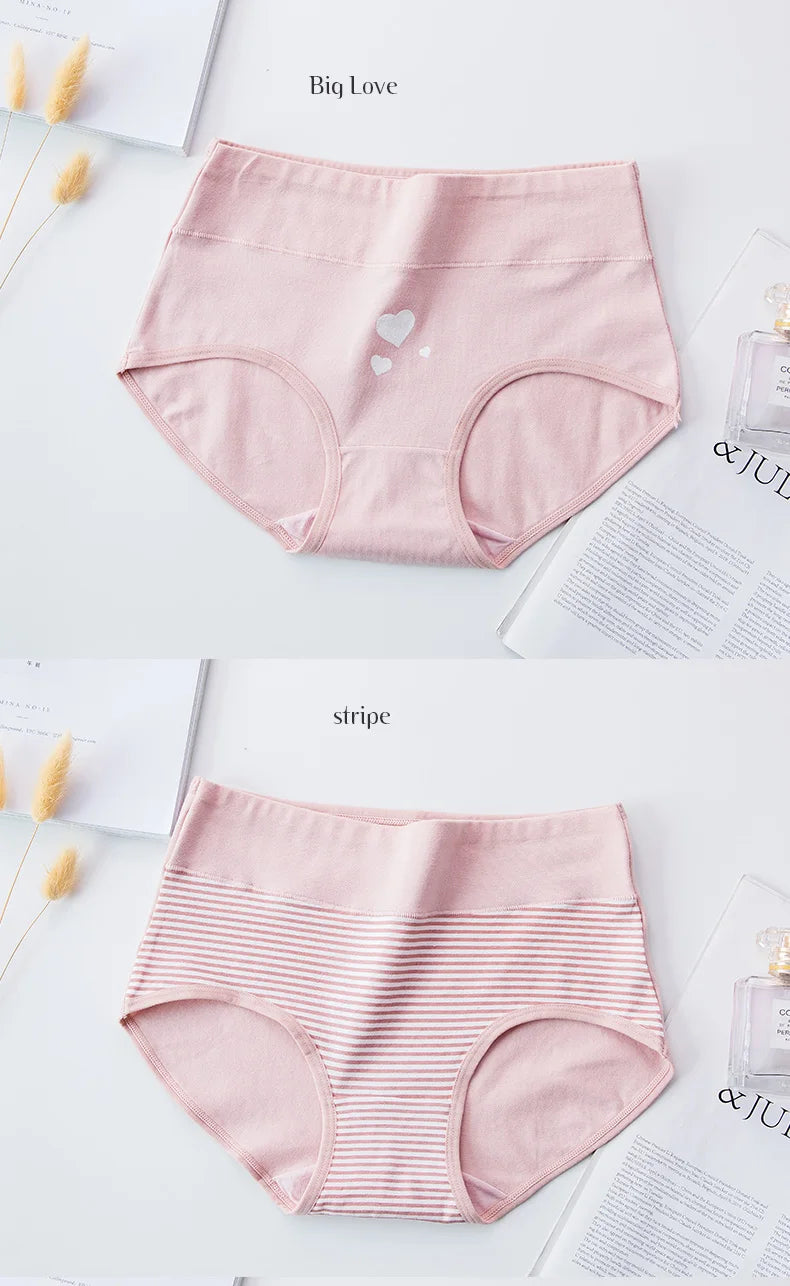 INTIMO SECRETS 4-Pack High Waist Panties – Plus Size Women’s Underwear