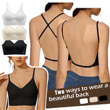 INTIMO SECRETS Invisible Strapless Push-Up Bra – Backless Deep U