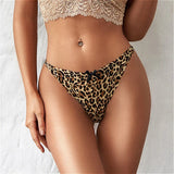 INTIMO SECRETS Women’s Sexy Thong – Seamless Invisible G-String, Ruffle T-Back Underwear