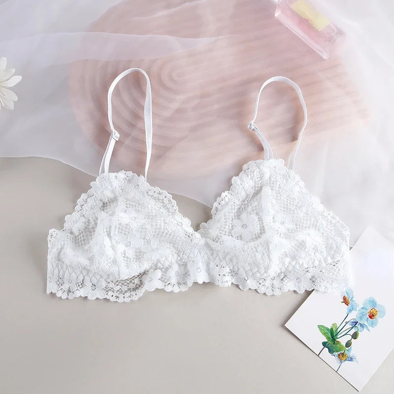 1Pcs Lace Bra For Woman Thin Transparent Sexy Underwear Female Lingerie Women's Bralette For Ladies NEW SALE