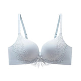 INTIMO SECRETS Women’s Lace Bra – Push-Up, Everyday Wireless Underwear