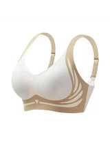 INTIMO SECRETS Women’s Plus-Size Seamless Sports Push-Up Bra – Comfortable Support