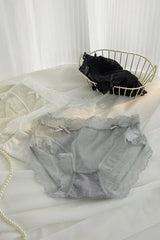 INTIMO SECRETS Women’s L-XL Sexy Lace Low-Waist Seamless Panties