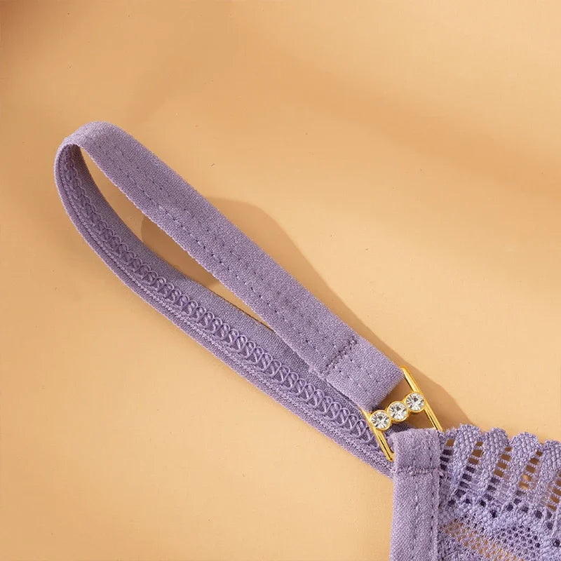 INTIMO SECRETS Transparent Mesh G-String – Soft Low-Rise Sexy Thong & Breathable Daily Lace Lingerie