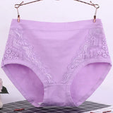 INTIMO SECRETS Plus Size High Waist Cotton Panties – Middle-Aged Women’s Underwear