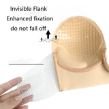 INTIMO SECRETS Strapless U-Shaped Silicone Bra – Invisible Adhesive Push-Up Backless Lifting Bralette