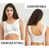 INTIMO SECRETS Non-Wire Crop Top Bra – Solid Color, Breathable Lingerie