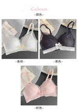 INTIMO SECRETS Japanese Push-Up Bra – Lace Enhancer Wire-Free Lift Bralette