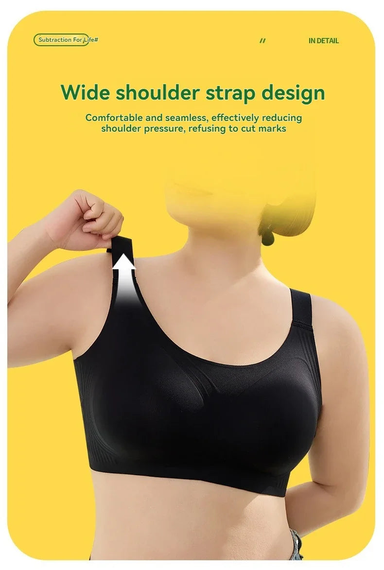 INTIMO SECRETS Ultra-Thin Anti-Sagging Wireless Sexy Gathering Bra