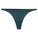 INTIMO SECRETS Women’s Ice Silk Seamless Thong – Invisible Sexy G-String for Sports & Daily Wear