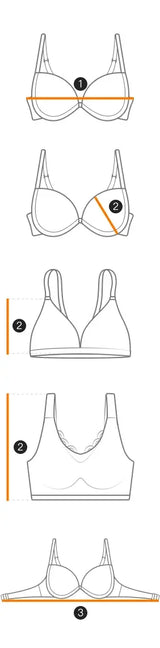 INTIMO SECRETS Wire-Free Front Closure Bra – Full Coverage for Women