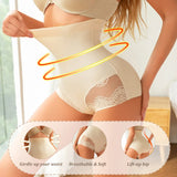 INTIMO SECRETS Seamless High Waist Panties – Plus Size Women’s Shapewear