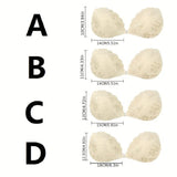 Adhesive Push Up Bra with Invisible Straps for Backless Outfits Silicone Nipple Bra Reusable Strapless Nipple Tape