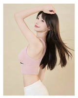 INTIMO SECRETS Women’s High-Impact Sports Bra – Large Size Wire-Free Yoga & Running Top