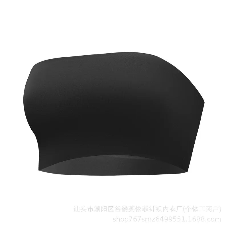 Women's Sexy Seamless Strapless Tube Top Bra, Women's Full Cup Ultra-thin Silicone Anti Slip Bra, Off Shoulder Dress Bra