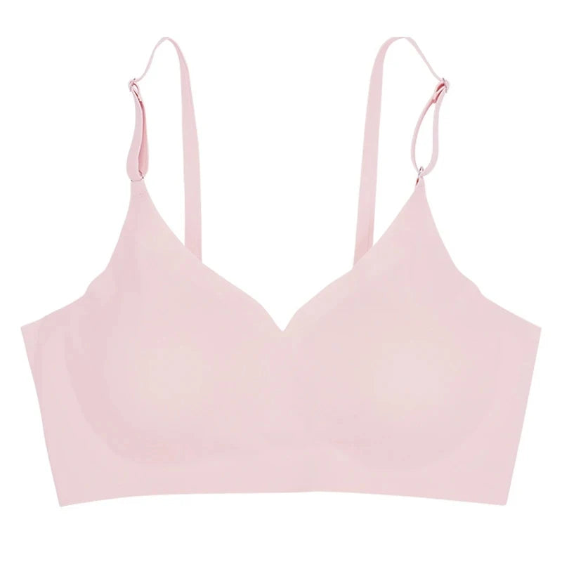INTIMO SECRETS Seamless Wireless Push-Up Bra – Removable Pad Bralette